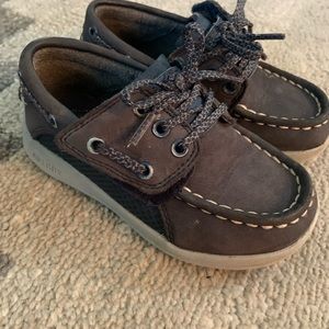 Sperry - boys - Velcro boat show - EUC